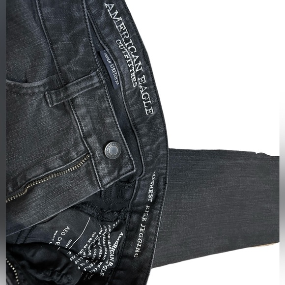 American Eagle Highest Rise Jeggings, Size 2 Short - Picture 4 of 8